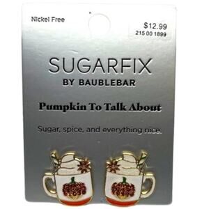 SUGARFIX by BaubleBar “Pumpkin to Talk About” Earrings